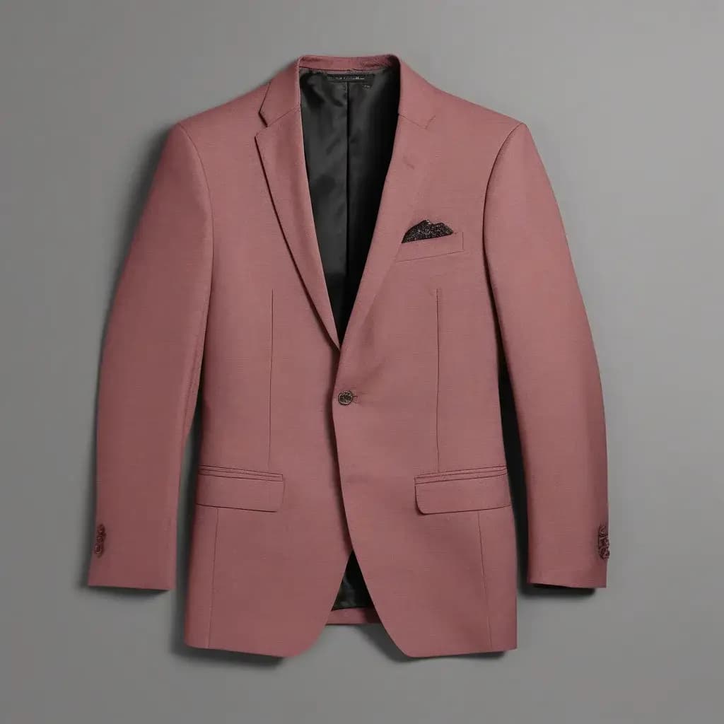 Classic Fit Men Suit Blazer and Trousers Set